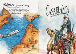 Carnet de voyage - Louise D'Arcy